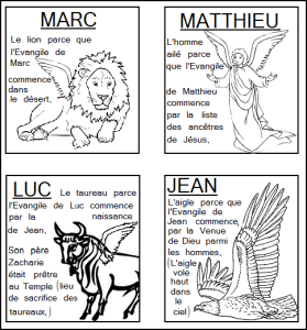 4 évangélistes
