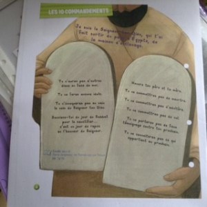 les 10 commandements
