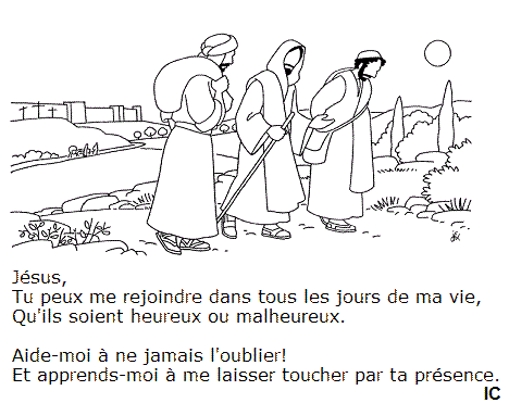 prière disciple d'Emmaüs